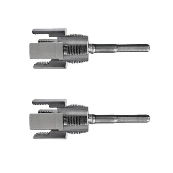 2PCS Electric Drill Pipe Threader Set Multifunctional Tool For Internal External Cutting On 1/2In 3/4In PVC Pipe