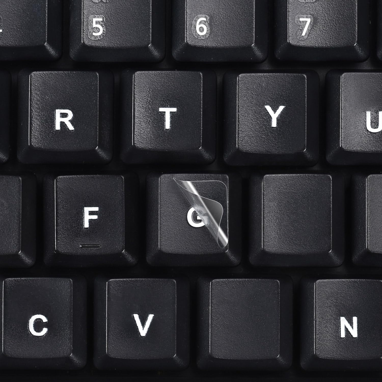2PCS English Keyboard Letter Stickers 3D Keypad Letters Replacement ...