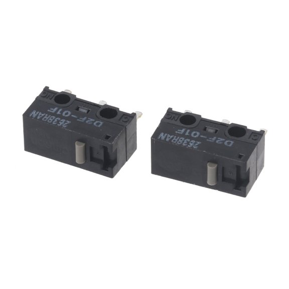 2PCS Ergonomic D2F-01F 0.7N Mouse Microswitch for For G502 GPW Gaming Mouse