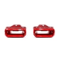 thumbnail image 1 of 2PCS Exhaust Bezels Red Fit For 2019 - 2023 Chevy Silverado GMC Sierra 1500, 1 of 4