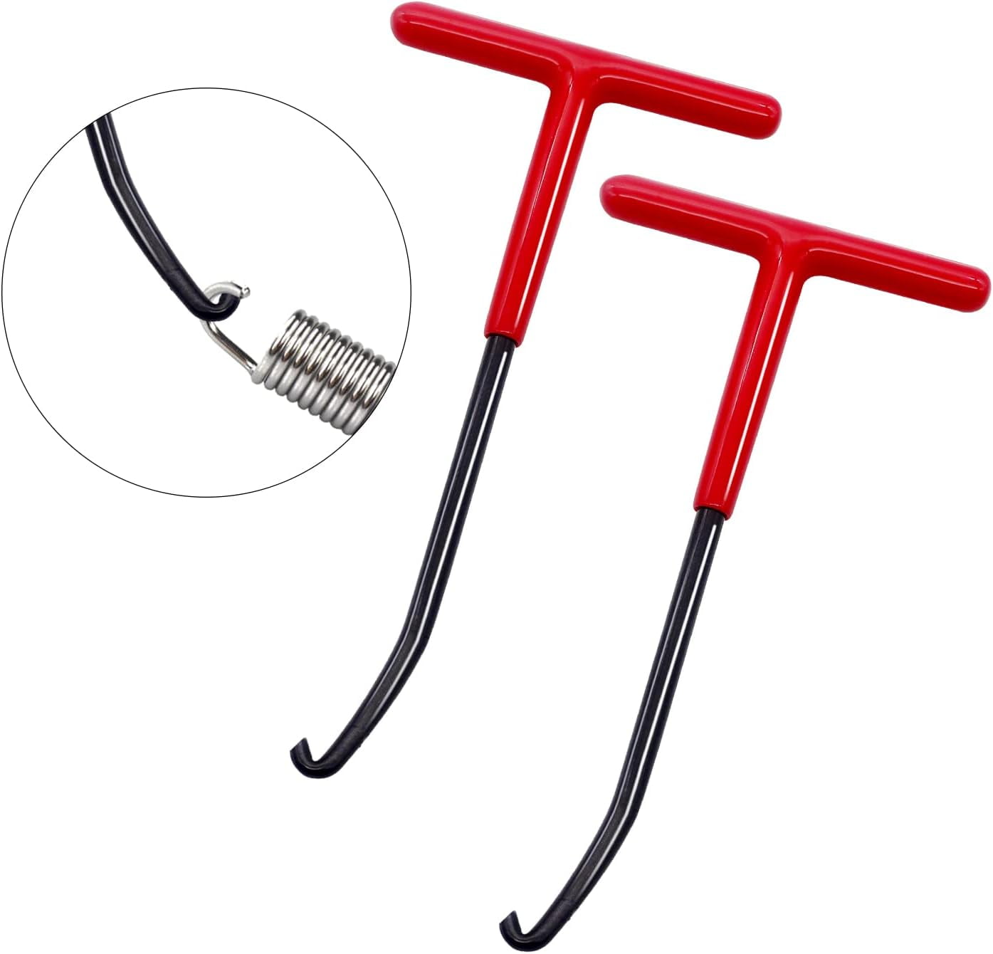 2PCS Exhaust Spring Hook Tool Puller T-Handle Style Motorcycle Dirt ...