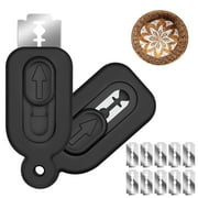 2PCS Extractable Bread Lame Dough Scoring Tool, Magnetic Dough Cutter, Dough Scoring Bread Scoring Knifes, Sourdough Bread Baking Tools Supplies 10 Razor Blades