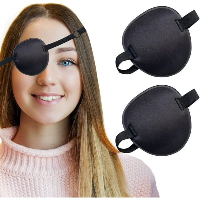 2PCS Eye Patch, Adjustable Eye Patches, Medical Eye Patch, Amblyopia