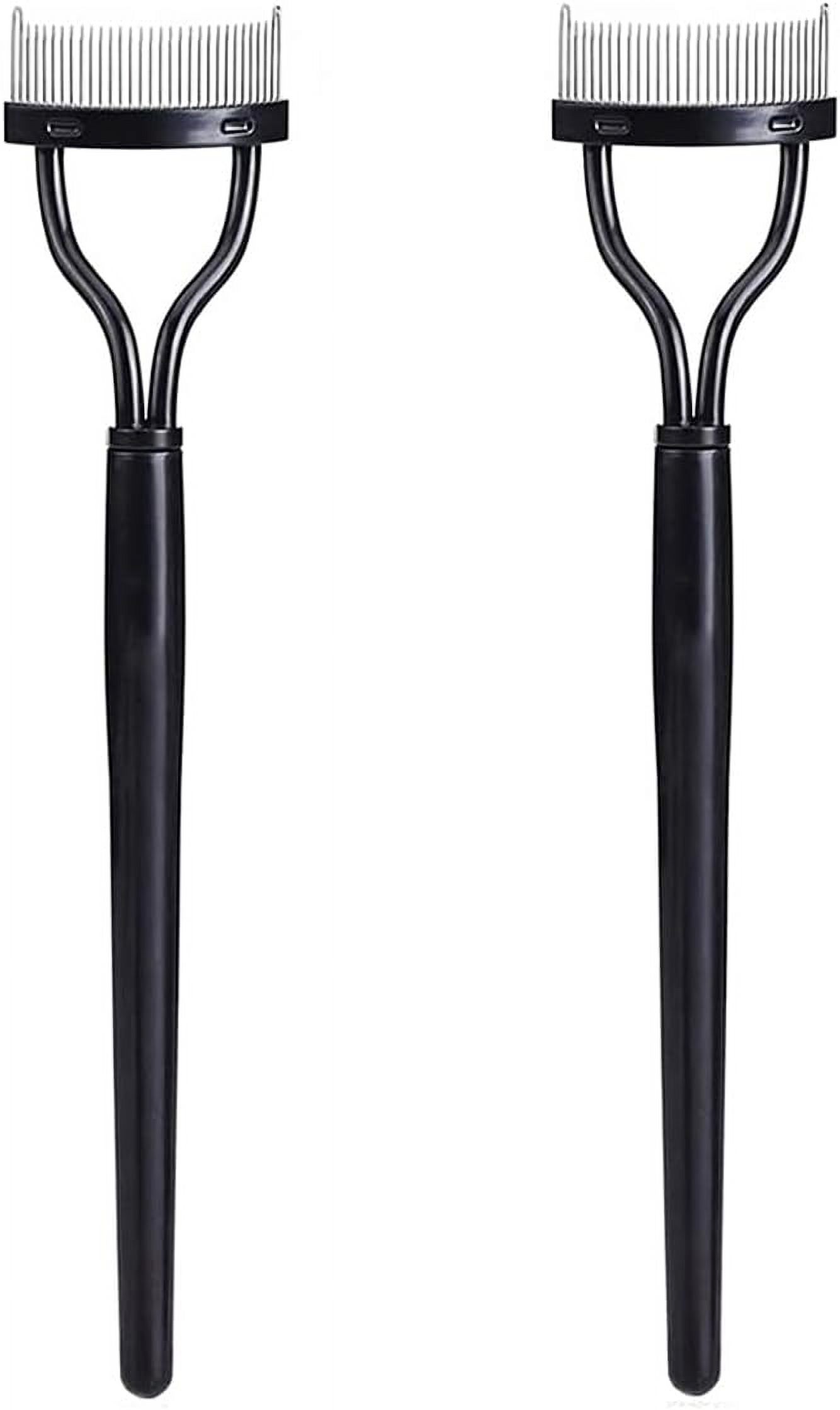 2PCS Eyelash Comb Eyelashes Separator Curler, Mascara Applicator with
