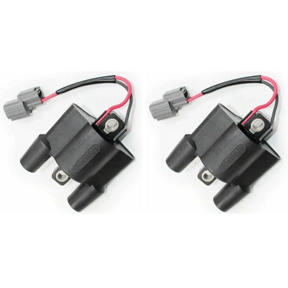 2PCS F6T557 Ignition Coil for Kawasaki STX-12F 2003-2007 ,STX-15F 2004-2017