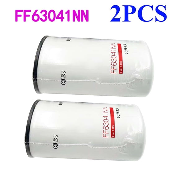 2PCS FF63041NN FF63041-NN Fuel Filter Replace For Cummins 5526400