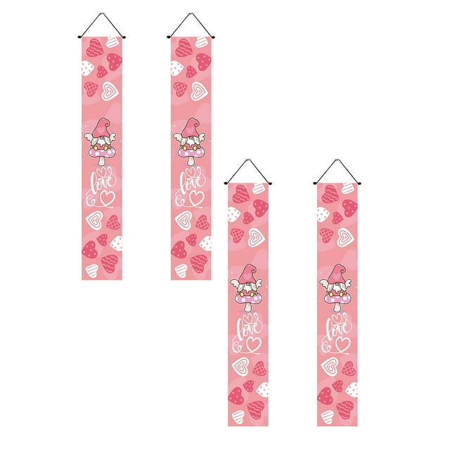 2PCS Farmhouse Wreath, Valentines Day Gnome Love Heart Garden Decor