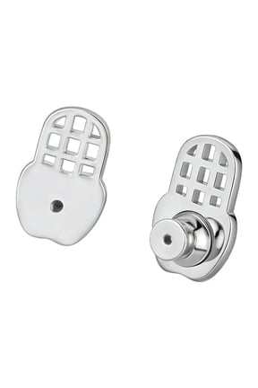2PCS Fashionable Earring Support Backs Ideal For Droopy Earlobes Keeps Heavy Earrings In Place Without Irritation