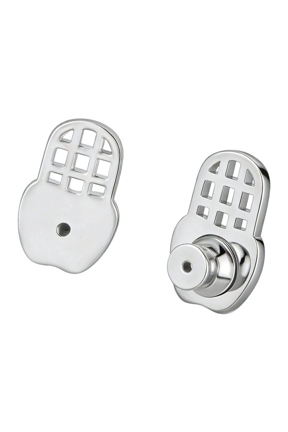 2PCS Fashionable Earring Support Backs Ideal For Droopy Earlobes Keeps Heavy Earrings In Place Without Irritation
