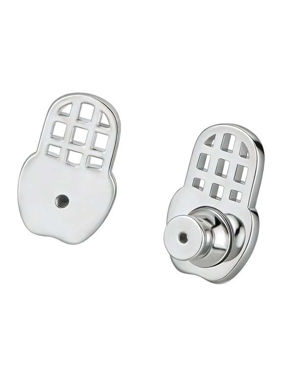 2PCS Fashionable Earring Support Backs Ideal For Droopy Earlobes Keeps Heavy Earrings In Place Without Irritation