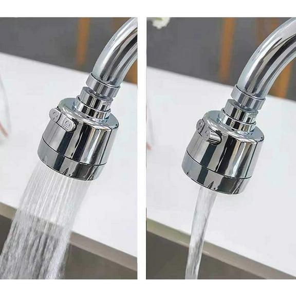 2PCS Faucet Sprayer Attachment,Spray Attachment For Kitchen Faucet ,Head 360 Rotatable ,Anti -Splash,Dual Mode Adjustable,For Kitchen Bathroom Sink