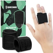 2PCS Finger Buddy Straps for Arthritis, Finger Brace for Sport, Basketball, Tennis, Volleyball