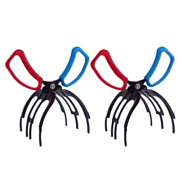 2PCS Fish Gripper Grip Holder Fishing Controller Fishing Locking Clamp Grabber Accessory Spring Barbecue Tools