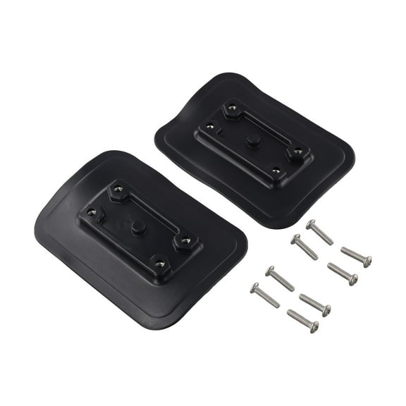 2PCS Fishing Rod Holder Glue-On Pad Fish Finder Mounting for Inflatable Boats