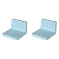thumbnail image 1 of 2PCS Floating Shelf Wall Hanging Shelf No Punching Floating Shelf White Ledges with Self Hanging Rack Suitable for Living Room Kitchen and Bathroom Home Decor, 1 of 6