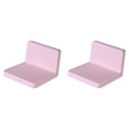 thumbnail image 1 of 2PCS Floating Shelf Wall Hanging Shelf No Punching Floating Shelf White Ledges with Self Hanging Rack Suitable for Living Room Kitchen and Bathroom Home Decor, 1 of 6