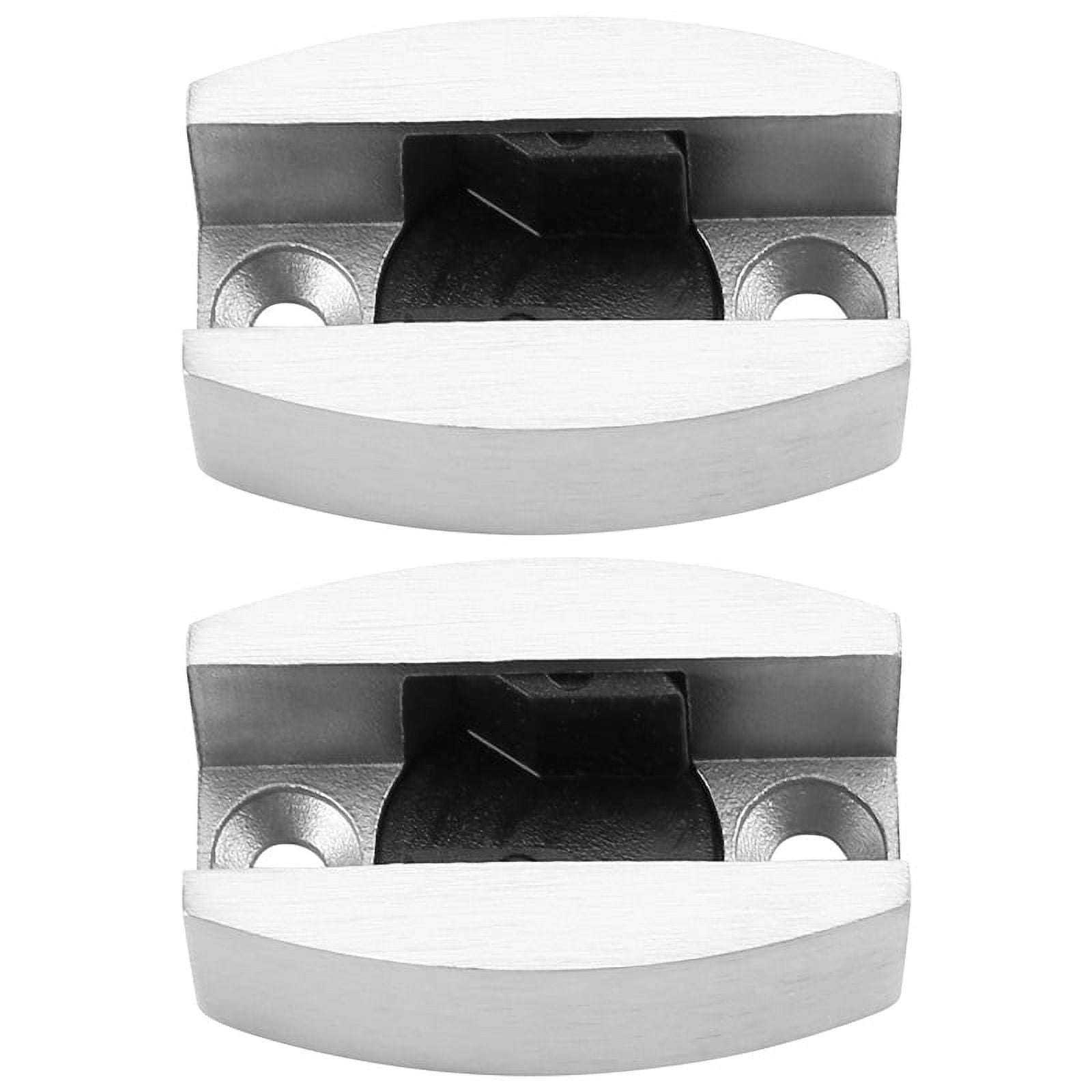 2PCS Floor Guide Glass Sliding Door Stainless Steel Floor Guide for