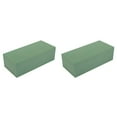 thumbnail image 1 of 2PCS Floral Foam Blocks for Flower Arrangements - Wet & Dry Flower Foam for Fresh & Artificial Flowers, Florist Foam for Wedding, Home & Office Decorations, 1 of 4