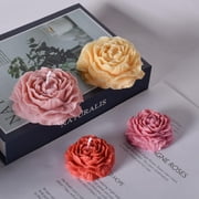 2PCS Flower Silicone Soap Molds, 3D Resin Candle Mold for Fondant, Handmade Cake Decoration, DIY Cupcake Jelly Candy Chocolate, Epoxy Casting Craft