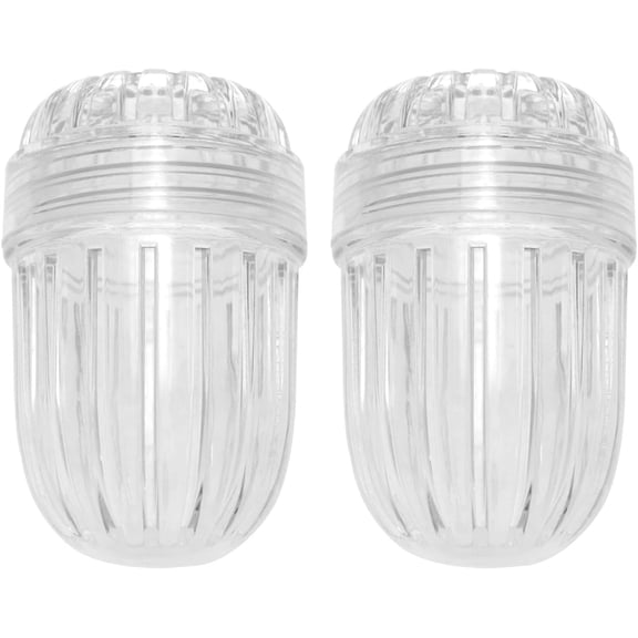 2PCS Flower Tea Ball Fruit Infuser Insert Transparent Strainer Tennis for Steeping Loose Leaf Ice Cubes etc and clear -