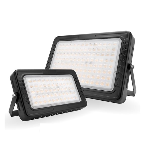 2PCS Focos LED Flood Light 200W 150W 100W 50W Outdoor Lighting Reflector IP67 Modern Waterproof Floodlight Spotlight Garden Lamp ,Power Saving