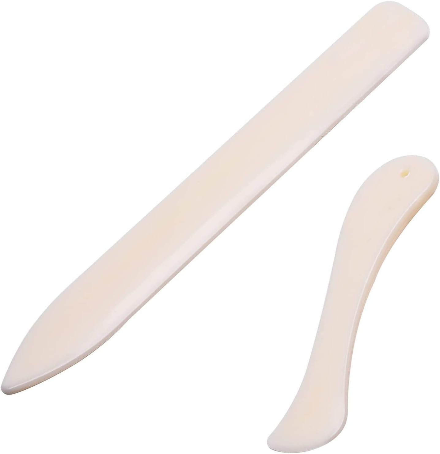 2PCS Folder, Paper Creaser Set Scoring Tool, Leather Craft Origami Tool