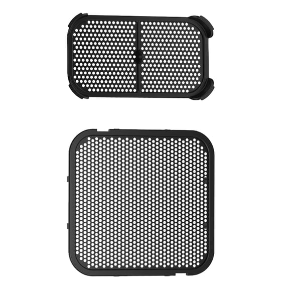 2PCS Food Grade Silicone Oil Splatter Guards For Air Fryers Splash-proof Baffle