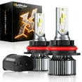 thumbnail image 1 of 2PCS For Ford Focus 2005-2007 2.0L 2.3L 9007 HB5 LED Headlight Bulbs 6000K High Low White, 1 of 14
