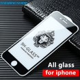 2PCS For iphone SE2020 6S 7 8 Plus Full Cover Tempered Glass for iphone