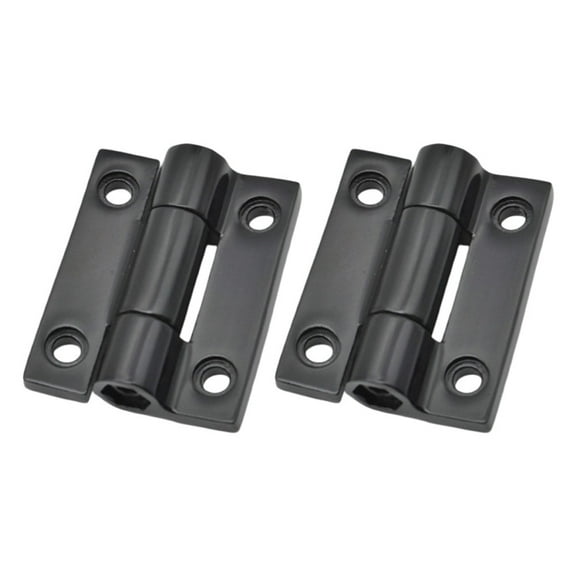 2PCS Free Stop Positioning Stop Flat Hinge Adjustable Torque Damping Hinge Shaft