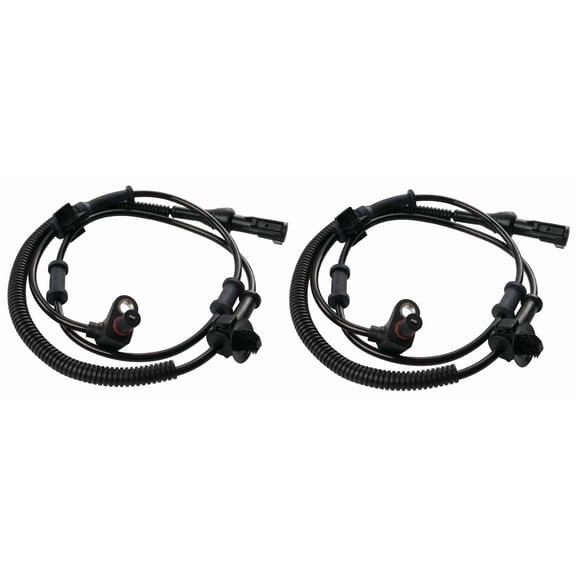 2PCS Front ABS Wheel Speed Sensor Left & Right Compatible with 2000-2005 Ford Excursion, 1999-2004 Ford F250 F350 F450 F550 Super Duty Driver & Passenger Side ABS Sensor Replace ALS197 SU7557