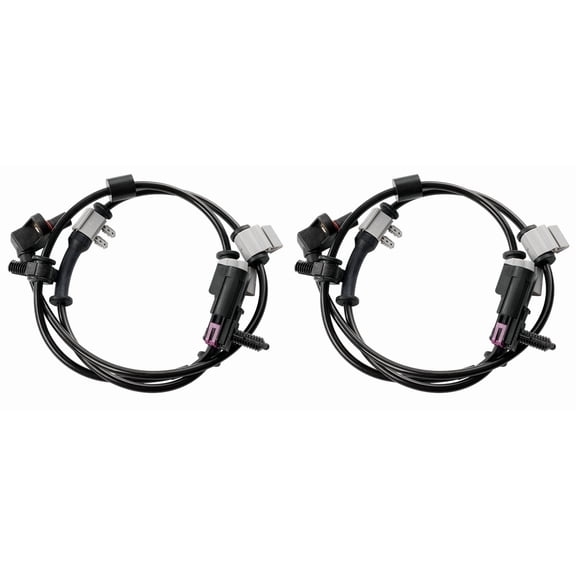 2PCS Front ABS Wheel Speed Sensor Left & Right Compatible with 2002-2009 Chevy Trailblazer SSR, GMC Envoy XL XUV, Buick Rainier Driver & Passenger Side ABS Sensor Replace ALS1337 970-282 15158254