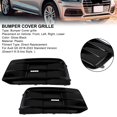 thumbnail image 1 of 2PCS Front Bumper Cover Grille Bezel Insert Fit for Audi Q5 2018-2022 Gloss Black, 1 of 16