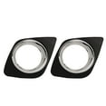 2PCS Front Bumper Fog Light Cover 52128?0R040 Car Fog Lamp Cover