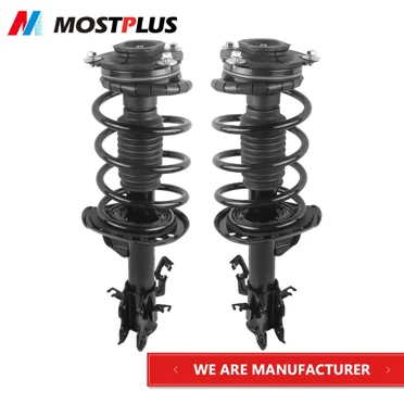 MOSTPLUS Set 2 Front Shock Struts Absorbers Assembly for 2014-2019 Nissan Sentra 1.8L