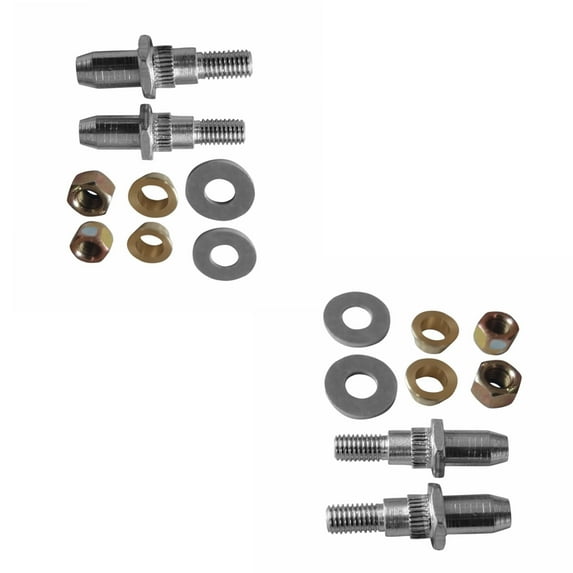 2PCS Front Door Hinge Pin & Bushing Kit for Cadillac Escalade 2000-2006 Chevrolet Avalanche 1500 2500 Silverado 1999-2007 Gmc Sierra Yukon Xl 38453