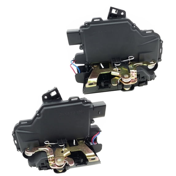 2PCS Front Right/Left Door Lock Actuator for 2006-2009 Volkswagen GTI Rabbit for 2005-2010 Volkswagen Jetta for 2007-2008 Volkswagen Jetta City for 2008 Volkswagen R32 3B1837016CG