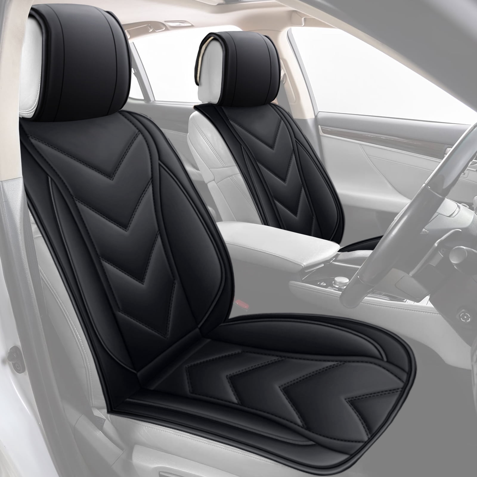 Cuscino Memory Foam Per Sedile Auto – Universale 45x45,5x3 Cm, Antiscivolo In Silicone, Adatto Per Kia E Sedia Ufficio (Vino Rosso)