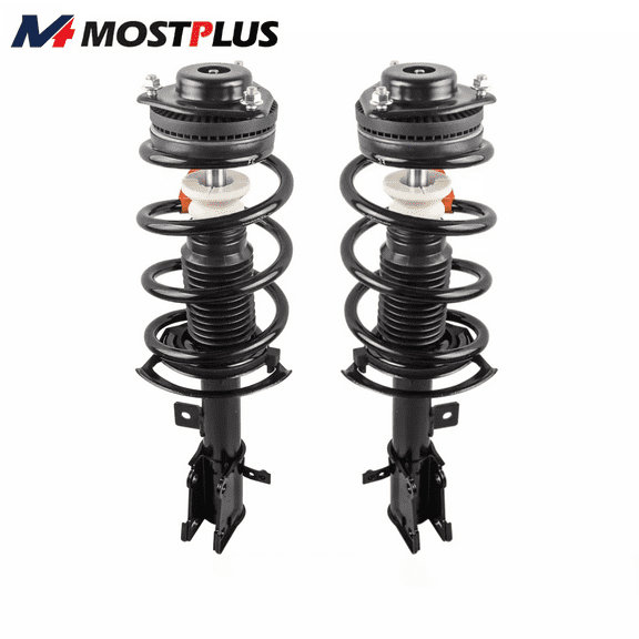 MOSTPLUS 2PCS Front Shock Struts Assembly for 09-17 Dodge Journey V6 Engine 172509 172510