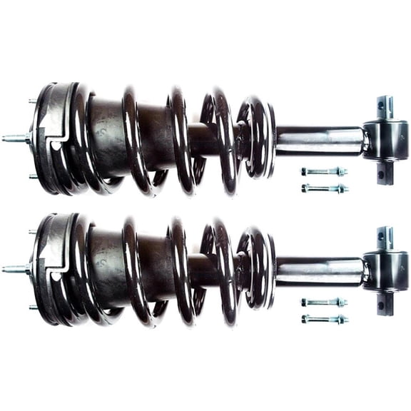2PCS Front Struts Complete Assembly Suspension Strut and Coil Spring Assembly for GMC Yukon 6.2L AWD RWD 2007 2008 2009 2010 2011 2012 2014, for Chevrolet Suburban 5.3L 2015 2016 2017 2018 2019