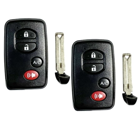 2PCS Fucomm Smart Key Remote Fob Replacement For 2010-2015 Toyota Prius / Plug-In HYQ14ACX 271451-5290