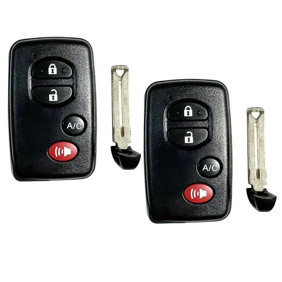 2PCS Fucomm Smart Key Remote Fob Replacement For 2010-2015 Toyota Prius / Plug-In HYQ14ACX 271451-5290