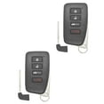 thumbnail image 1 of 2PCS Fucomm Smart Key Remote Fob Replacement For 2020 - 2022 Lexus RX NV LX Smart Key 4B Hatch - HYQ14FLB - 3950, 1 of 2