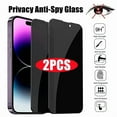 thumbnail image 1 of 2PCS Full Cover Anti-Spy Screen Protector For iPhone 11 12 13 14 Pro Max Privacy Glass For iPhone 14 Pro 8 Plus XS Max XR Glass For iPhone 14 Pro 2 pieces, 1 of 5