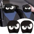 thumbnail image 1 of 2PCS Funny Cartoon Car Headrest Covers, Universal Cute and Funny Cartoon Eyes Headrest Covers, Car Seat Head Rest Protector for Auto Front Seat Rest Decoration, 1 of 5