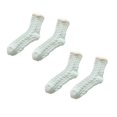 thumbnail image 1 of 2PCS Fuzzy Socks for Women Warm Soft Fluffy Thick Cozy Plush Sock Winter Christmas, 1 of 4
