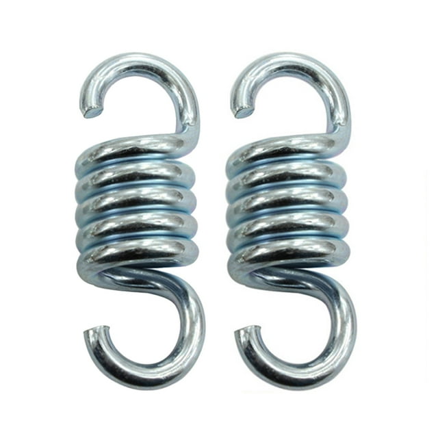2PCS Galvanized Swing Springs for Hanging Chairs, 650kg Tension Spring ...
