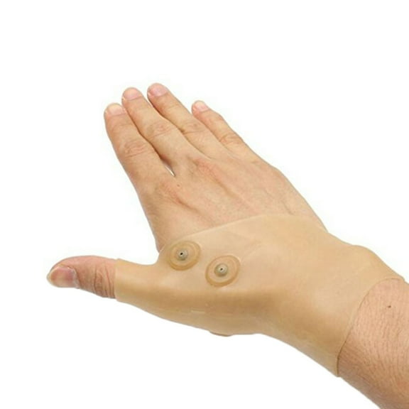 2PCS Gel Wrist Thumb Support Braces Therapy Wrist Hand Thumb Gloves Waterproof Elastic Silicone Gel Wrist Support