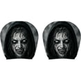 thumbnail image 1 of 2PCS Ghost Face Headrest Covers for Cars,Car Headrest Cover,Face,Head Rest Covers for Cars,Halloween,Print Seat,Stretchy Seat Protector for Auto Interior Decoration Halloween Decorations, 1 of 8