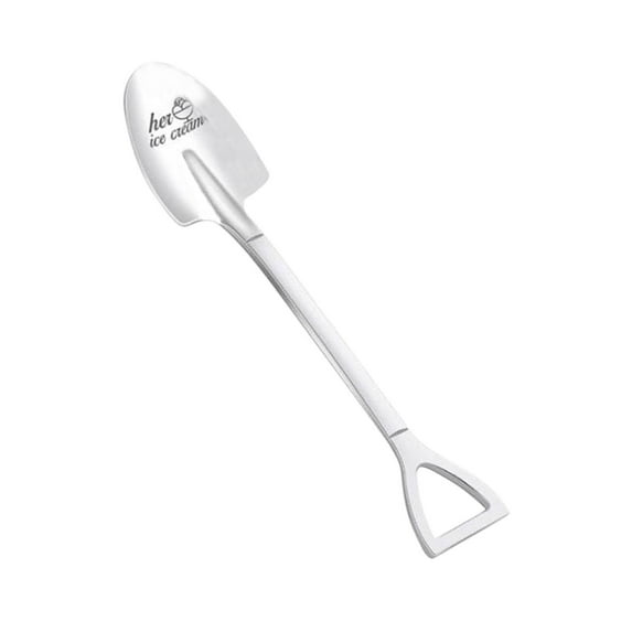 2PCS Gifts for Him/Her -His/Hers Gifts Ice Cream Spoons, Gift for Couple, Valentine's Shovel, Graduation Birthday Wedding Christmas Gift for Wife Husband Boyfriend Girlfriend Couple